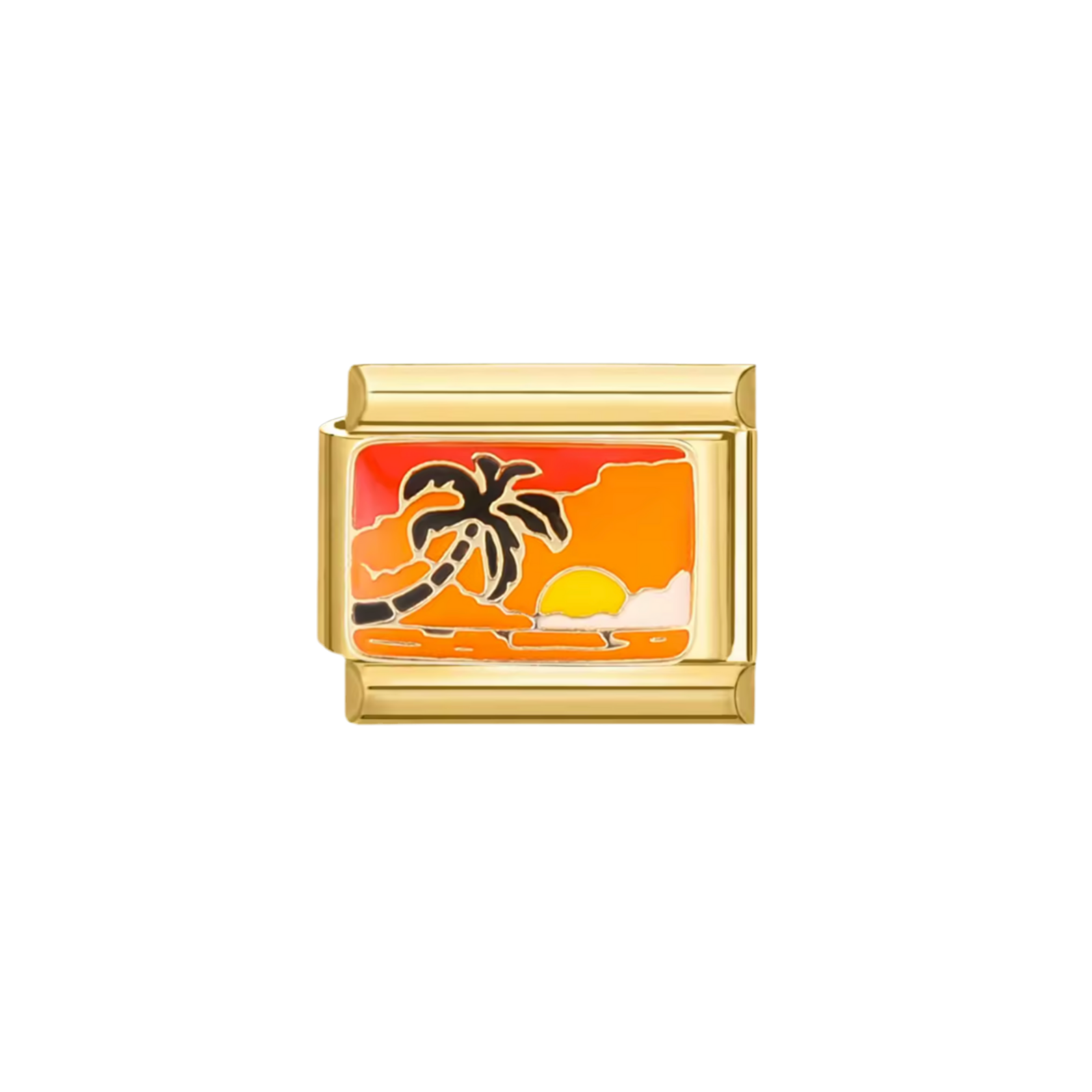 Gold Sun Charm