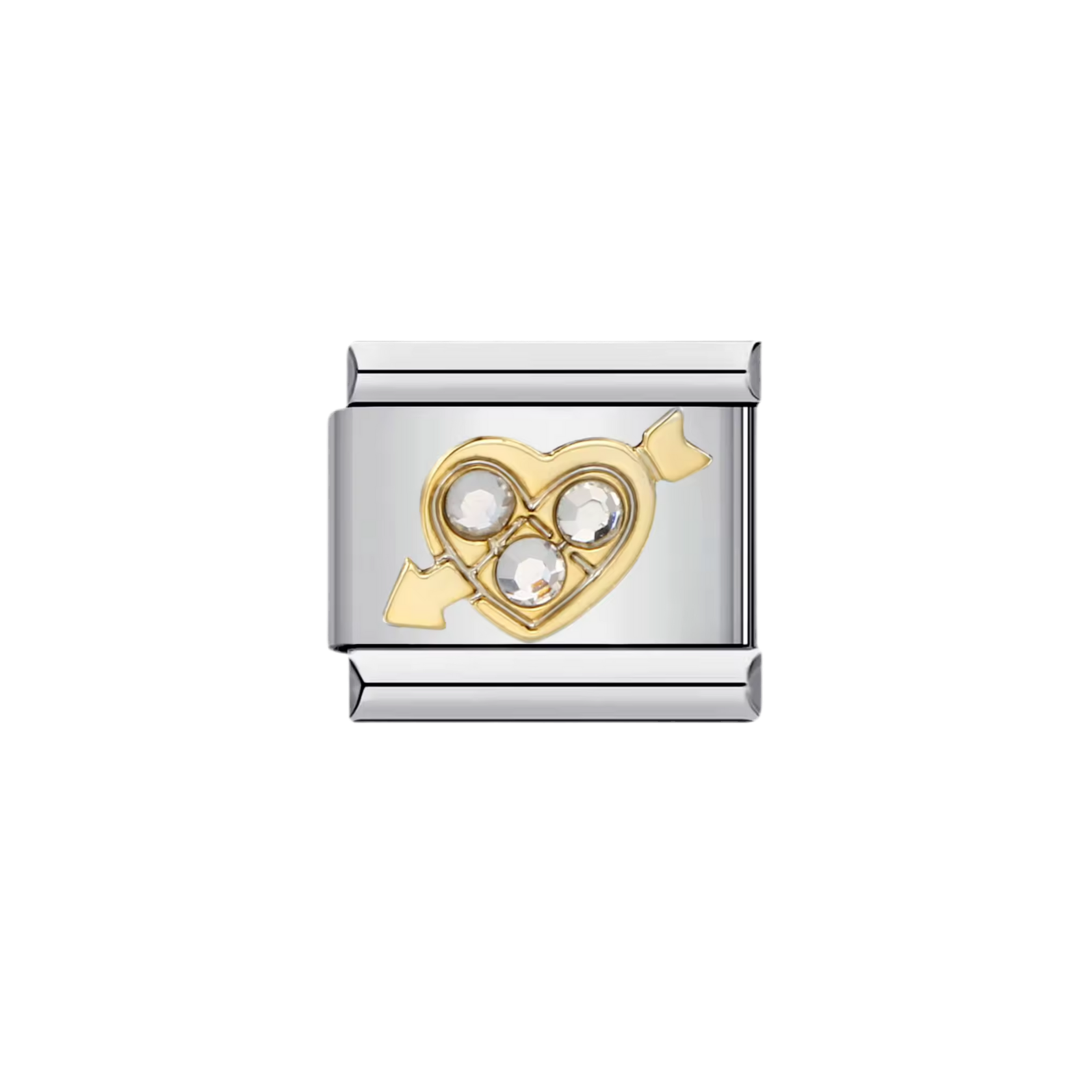 Diamond Heart Charm