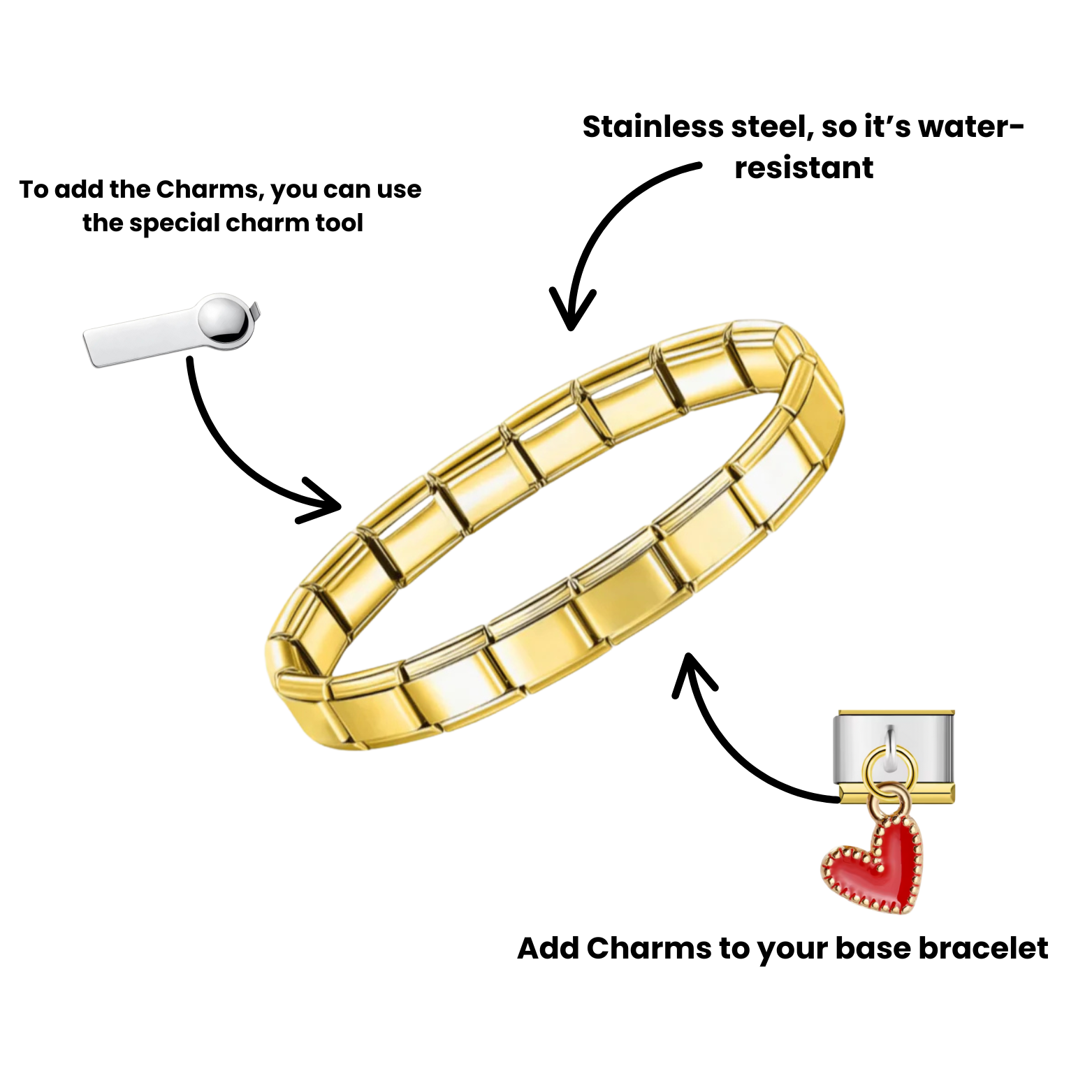 Gold bracelet
