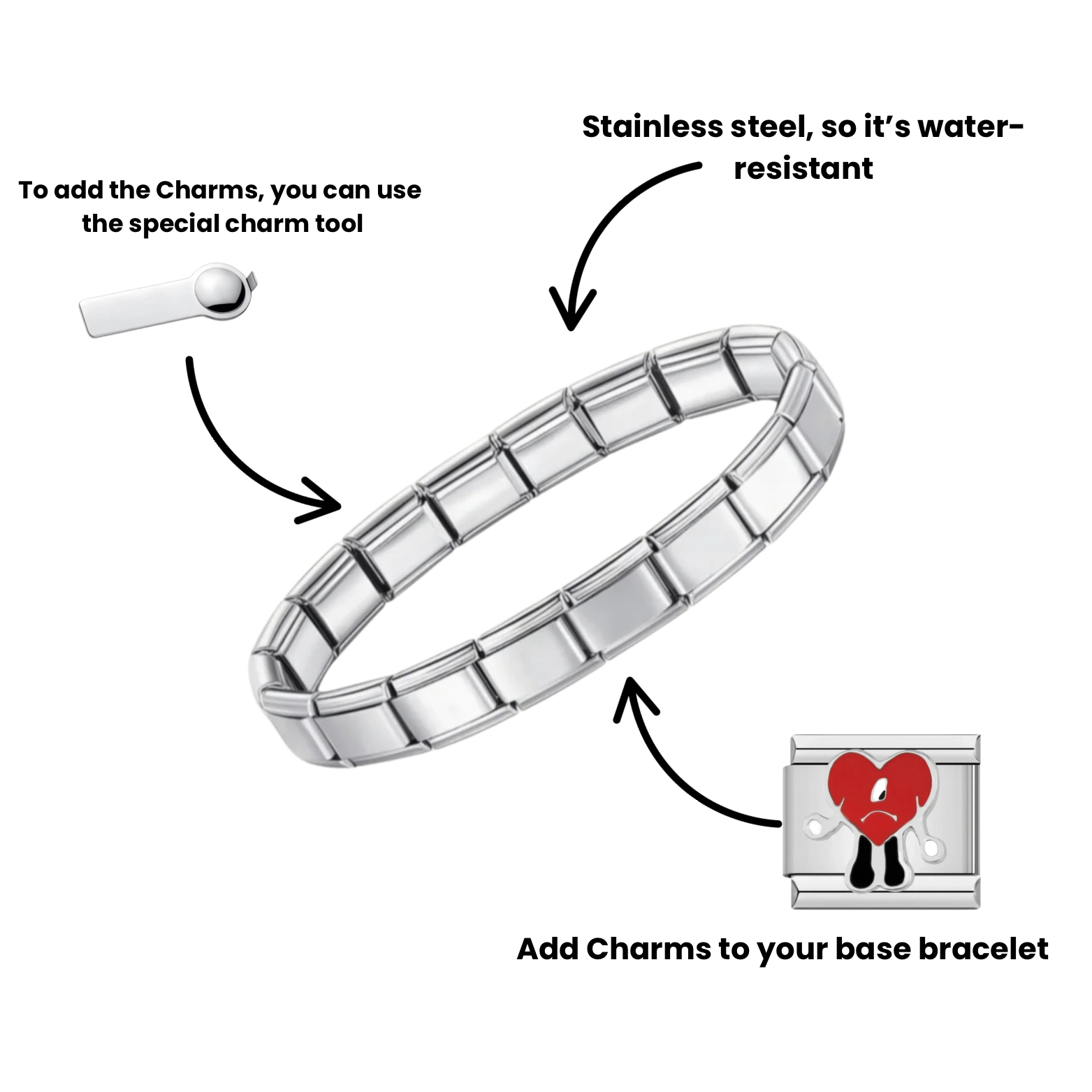 Silver bracelet